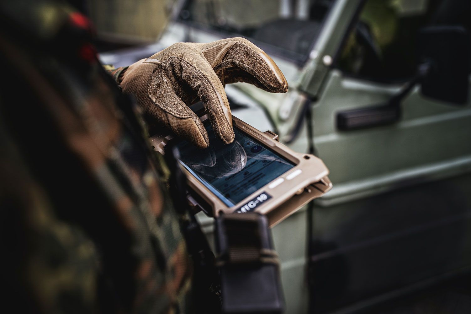 Missionskritisches Kommunikationssystem TacticalCore der Firma Blackned im Einsatz.
