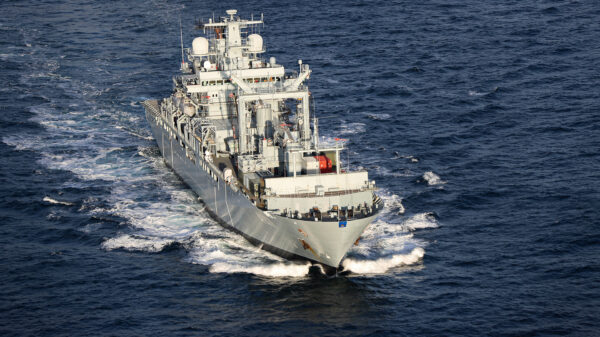 Der EGV Berlin, hier im Nordmeer vor der Küste von Norwegen, wird mit einem i-MERZ ausgestattet