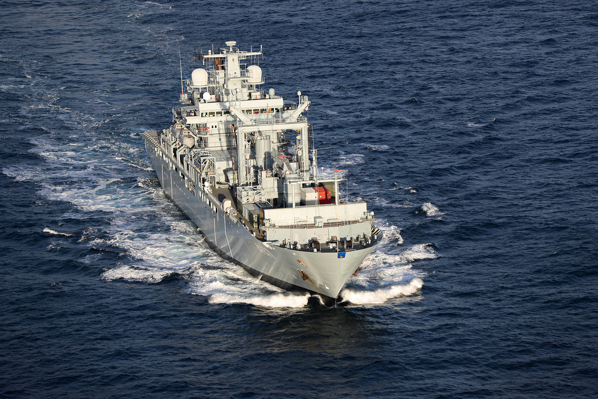 Der EGV Berlin, hier im Nordmeer vor der Küste von Norwegen, wird mit einem i-MERZ ausgestattet