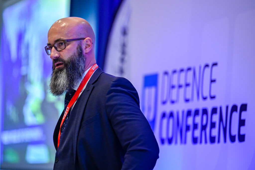 Christoph Müller, Executive Board Representative Defence & Security Research, Deutsches Zentrum für Luft-und Raumfahrt e.V., sprach am zweiten Tag zum Thema „Once Upon the Time – Happy End Hypersonic Research?!“