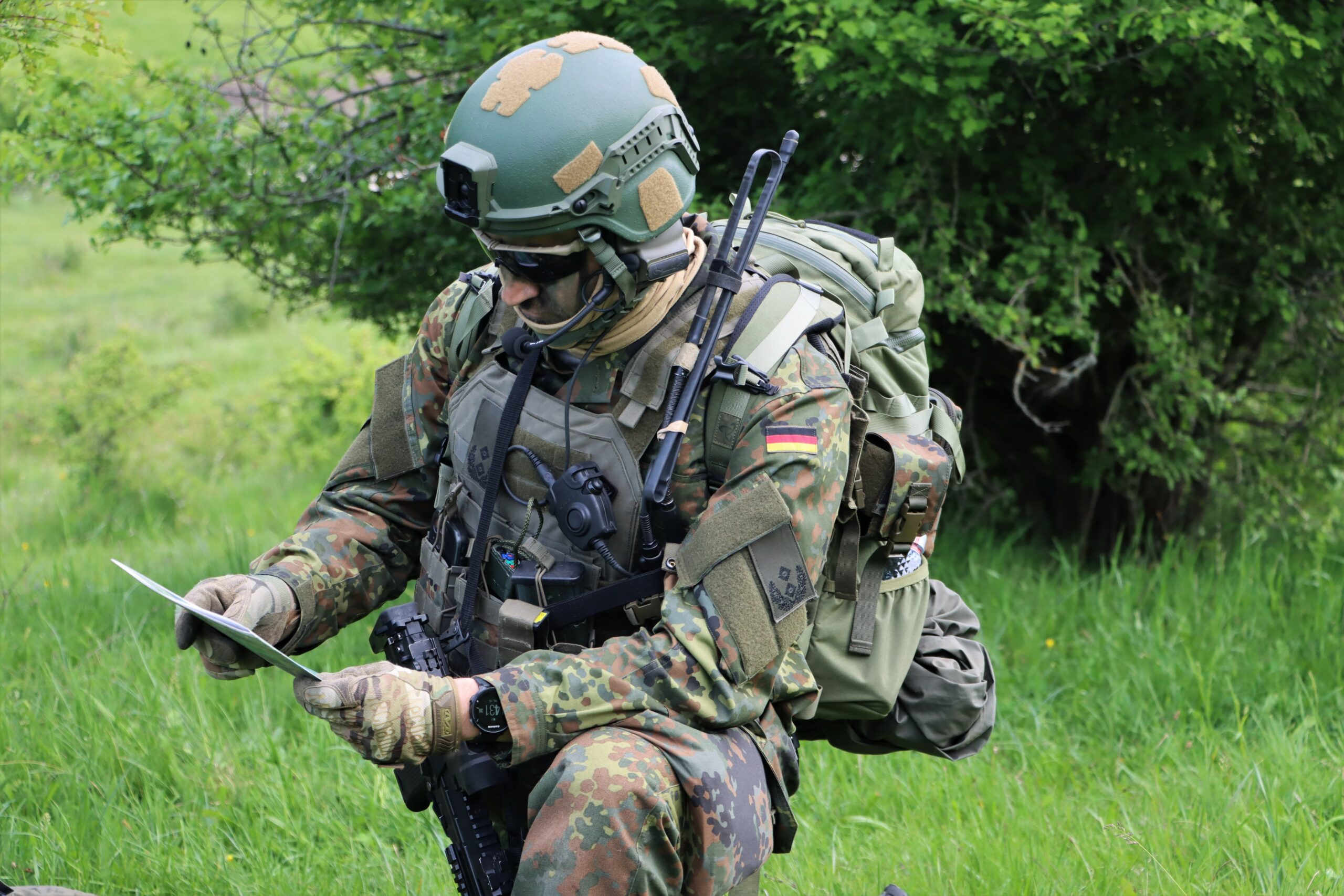 Mit der Übung an der Ostflanke der NATO soll auch ein Zeichen an Russland gesendet werden.