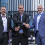 Die LOG.NET bekommt ab 2027 eine neue fachliche Leitung. V.l.n.r.: Nils Merkle, Tobias Ehlke und Ulrich Krompaß.