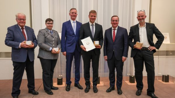 Preisverleihung: Bundeswehr und Gesellschaft 2023.