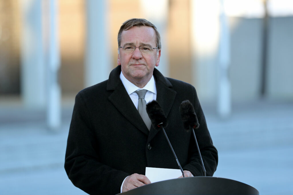 Bundesministers der Verteidigung, Boris Pistorius