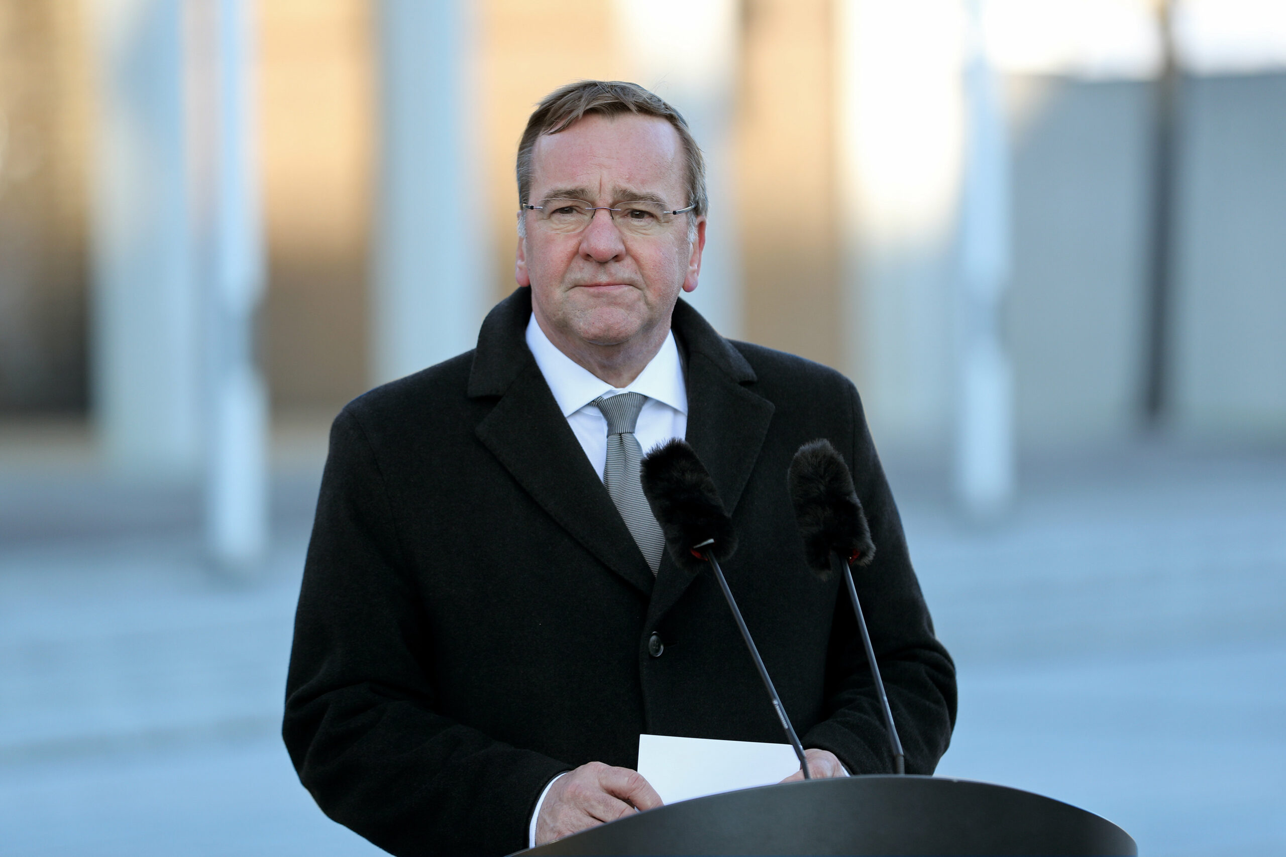 Bundesministers der Verteidigung, Boris Pistorius