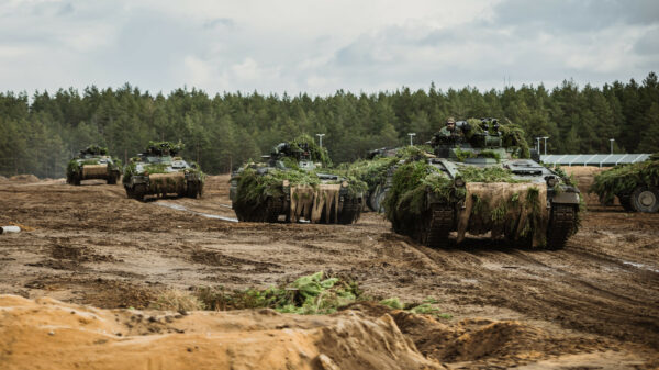 Unterfinanzierung der Bundeswehr: Die Modernisierung der Bundeswehr ist weiterhin unterfinanziert (hier Marder bei der Übung Griffin Lightning 2023). Foto: Bundeswehr/Jana Neumann