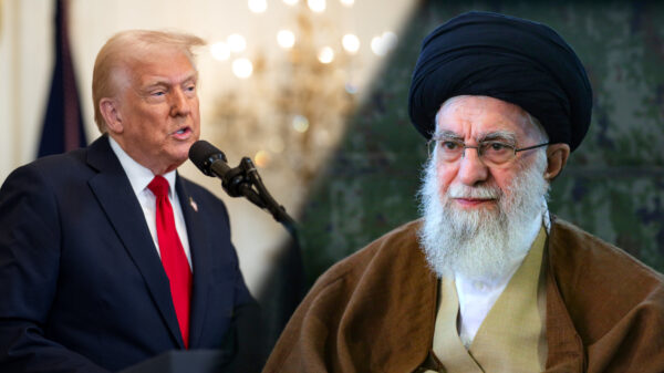 US_Präsident Donald J. Trump (l.) schrieb einen Brief an das iranische Staatsoberhaupt, Ajatollah Ali Khamenei.