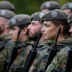 Heimatschutzregiment: Angetreten zum Aufstellungsappell des Heimschutzregimentes 6 – Soldatinnen und Soldaten der Heimatschützer.