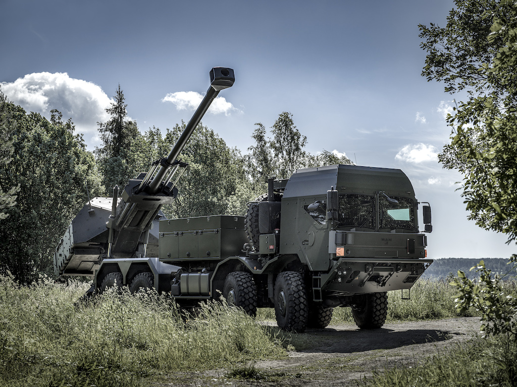 Das System BAE System ARCHER nutzt eine LKW-Plattform 8x8. (Foto: BAE)