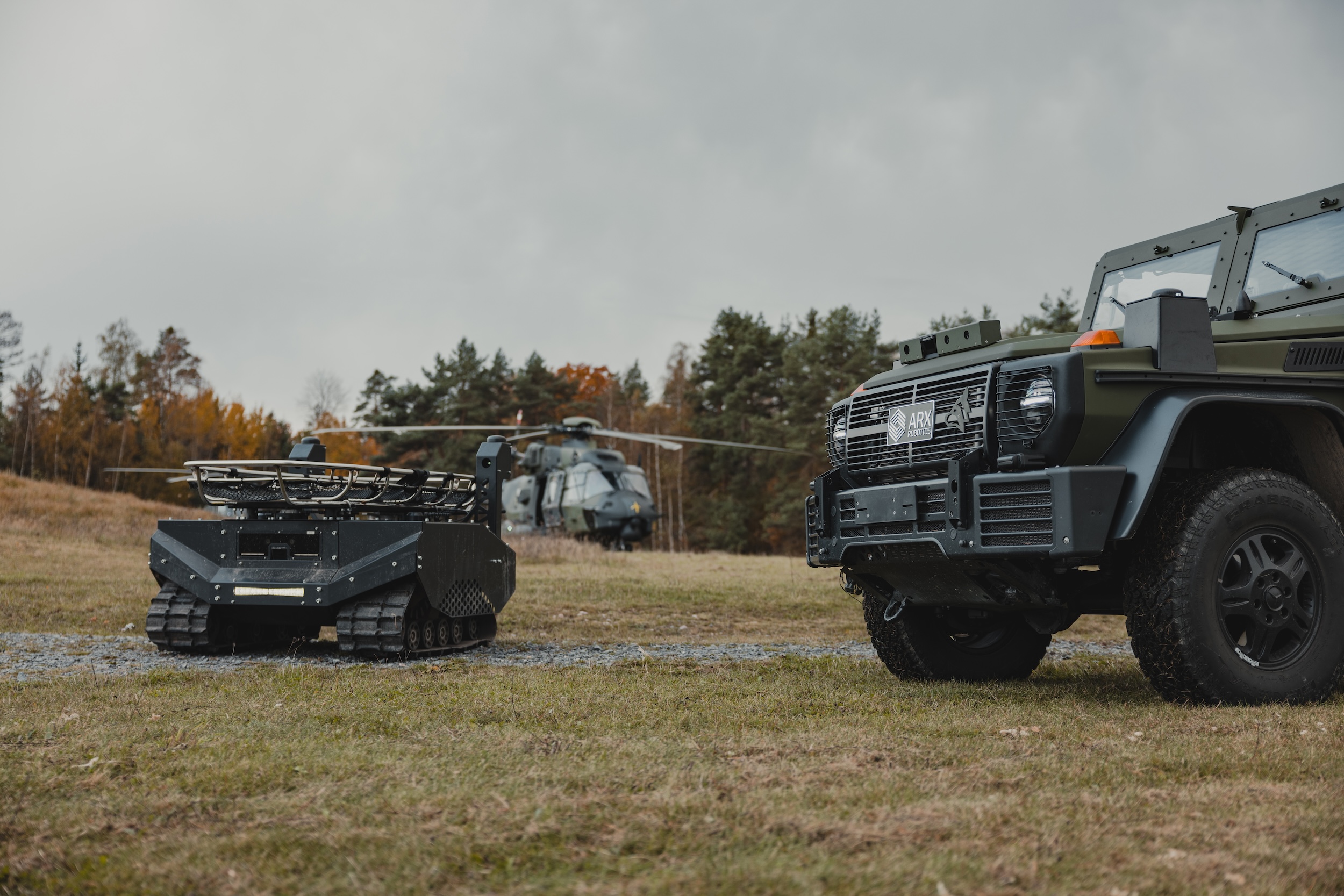 Mit ARX Mithra OS lässt sich selbst ein analoges Militärfahrzeug in einen vernetzten Verbund integrieren.