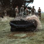 Der Roboter Gereon des erfolgreichen deutschen Start-ups ARX Robotics in der Erprobung durch die britischen Streitkräfte.