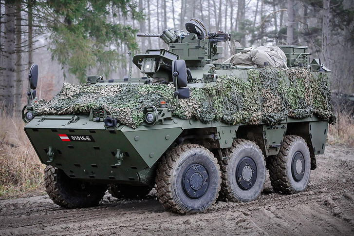 Logistik des österreichischen Bundesheeres: Pandur Evolution. Foto: Bundesheer