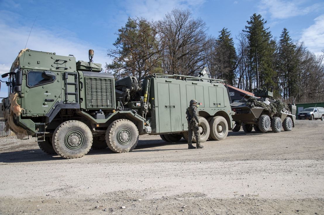 Bergefahrzeug HX2. Foto: Bundesheer