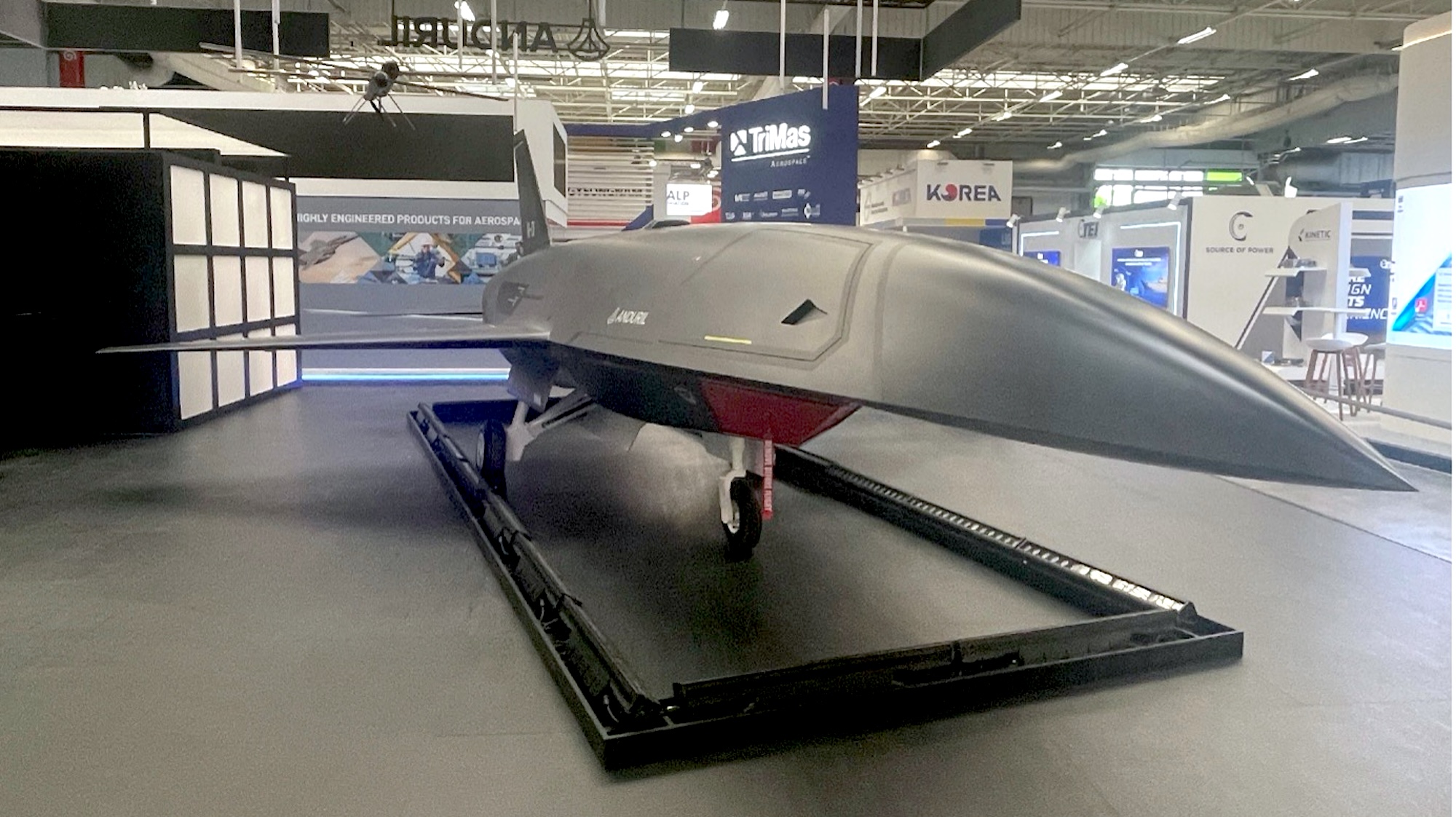 Das FURY-UCAV wird während der Paris Air Show erstmals in Europa in der aktuellsten Konfiguration gezeigt.