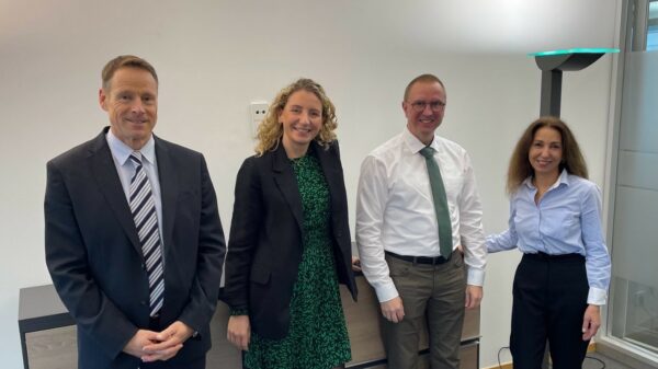 Das Team von Diehl Defence in Berlin.