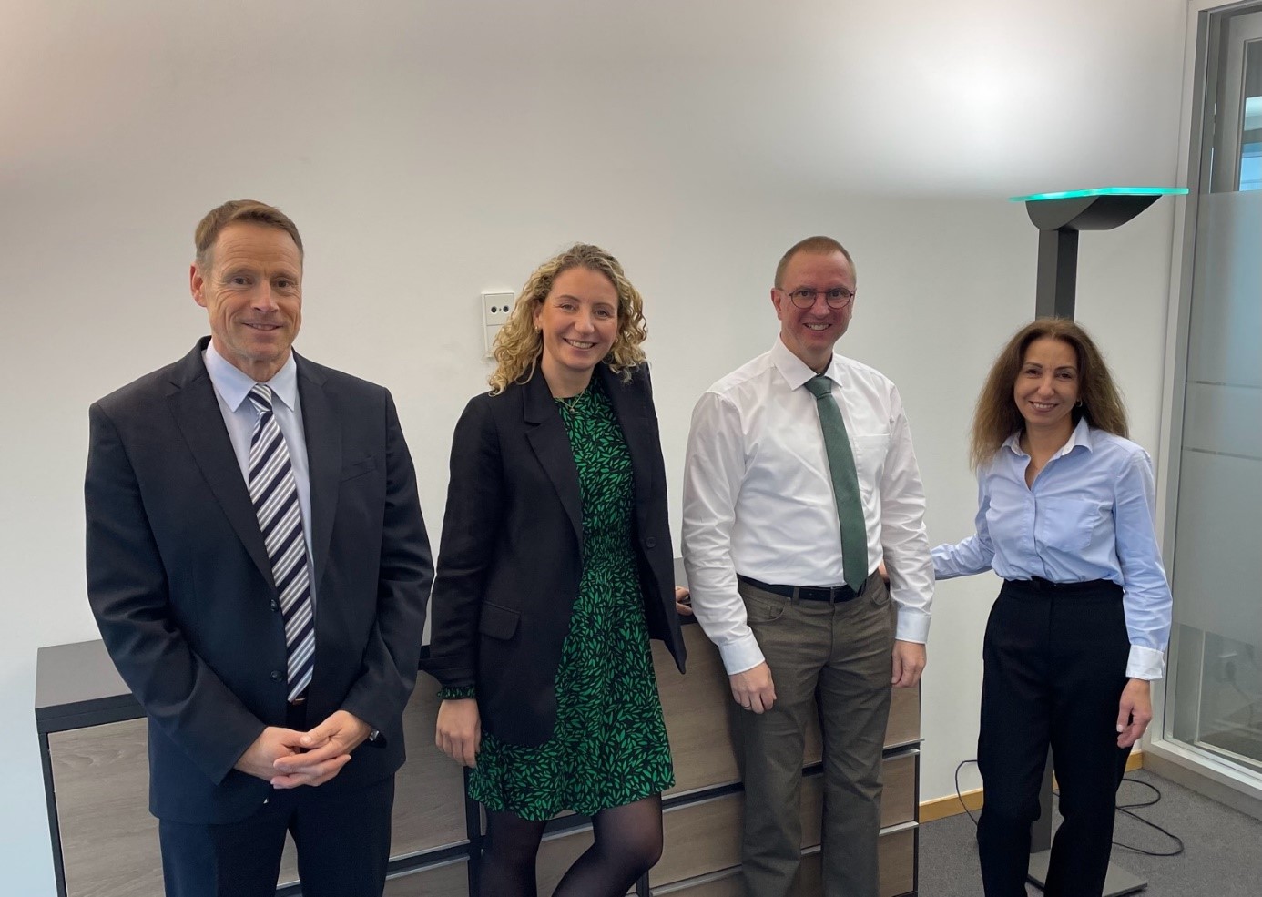 Das Team von Diehl Defence in Berlin.