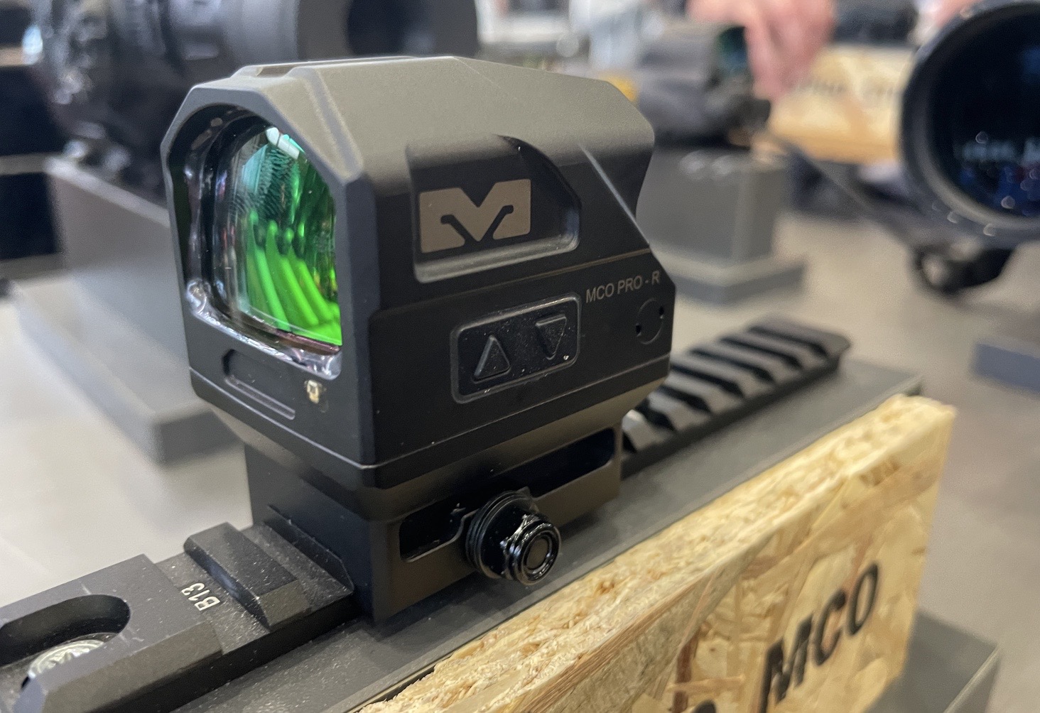 Meprolight: Die kompakte MEPRO MCO Optik für Sturmgewehre. (Foto: AF)