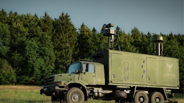 Drohnengefahr: Von der Detektion bis zur Abwehr- Das AARTOS-System vereint Funkerkennung, Radar, Kamera und Jammer in einer vollintegrierten, mobilen Lösung für den sofortigen Einsatz.