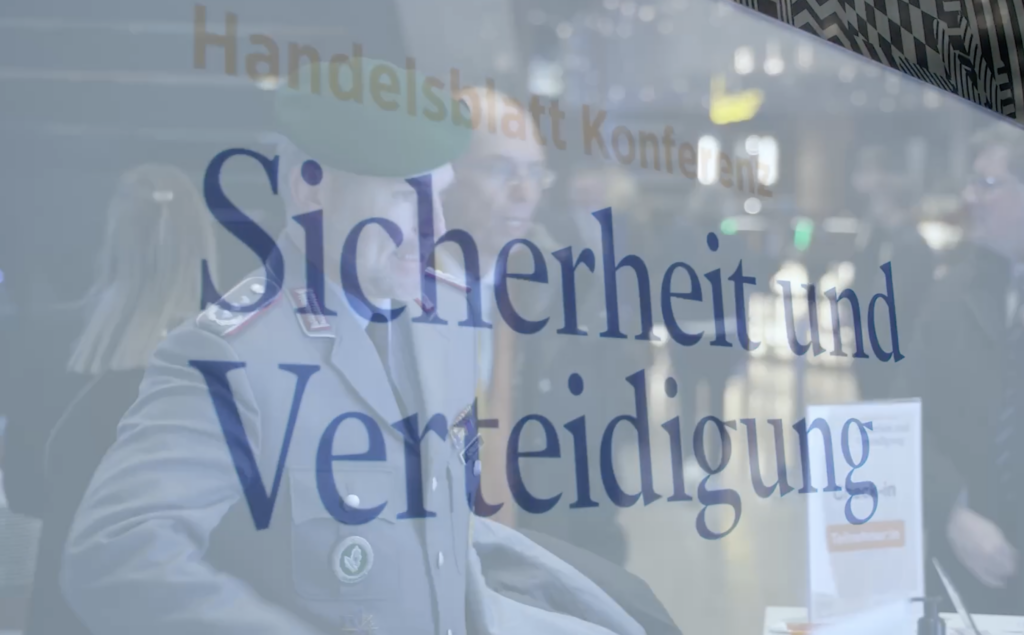 Die Handelsblatt-Konferenz bringt in Berlin die wichtigsten Akteure aus dem Bereich Sicherheit und Verteidigung zusammen. Thomas Hitschler war auch dabei.