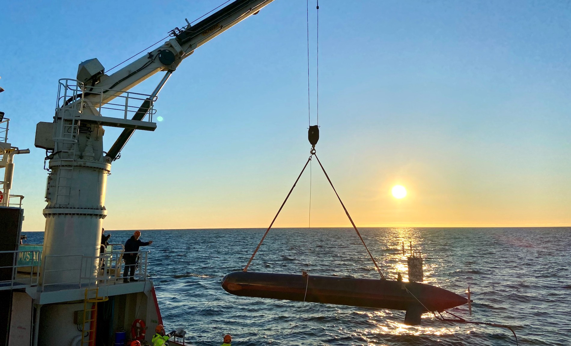 Test des BlueWhale von IAI bei der deutschen Marine.