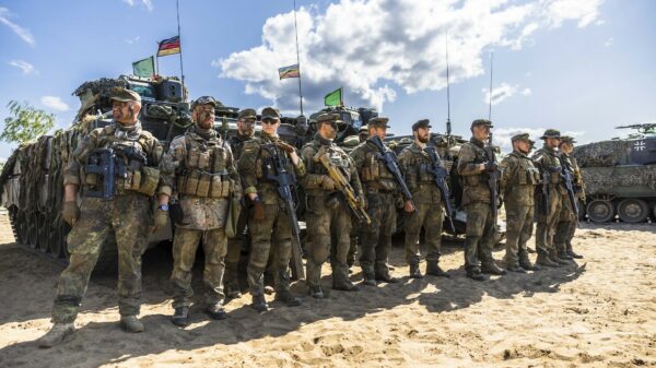 Indienststellung und Stationierung: Bundeswehrsoldaten sollen in der Brigade 45 in Litauen die NATO-Ostflanke sichern.