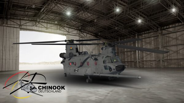 Meilenstein für Boeing CH-47F Einführung genommen.