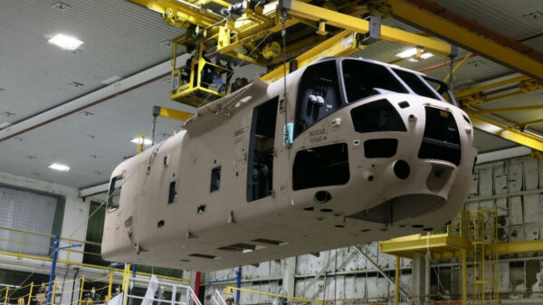 CH-53K mit spezieller IAF-Ausrüstung.