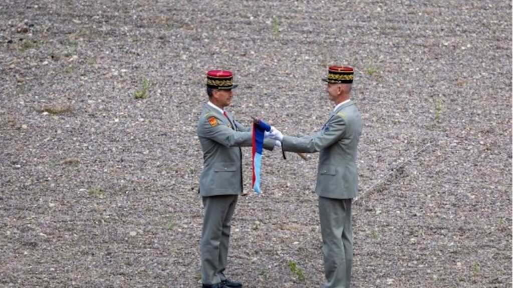 Aufstellungszeremonie des Commandement des actions dans la profondeur et du renseignement (CAPR).