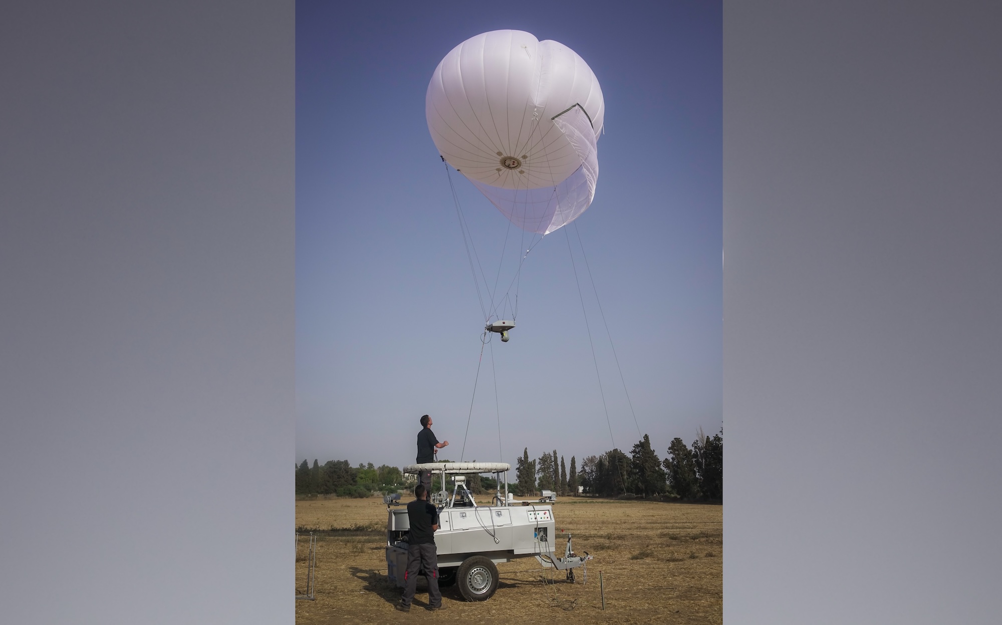 Creomagic: SkyStar-Aerostat von RT aus Israel für taktsiche Kommunikation.