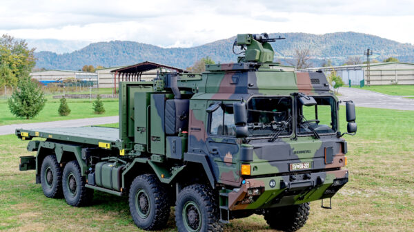 Waffenstation LOKI auf RHEINMETALL-MAN HX integriert