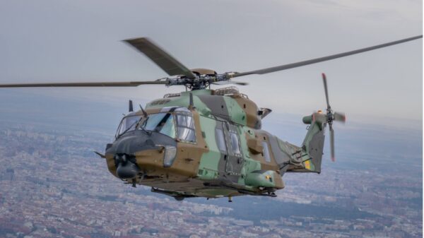 Das neue Selbstschutzsystem von Indra soll in Zukunft unter anderem die NH90 der spanischen Streitkräfte schützen