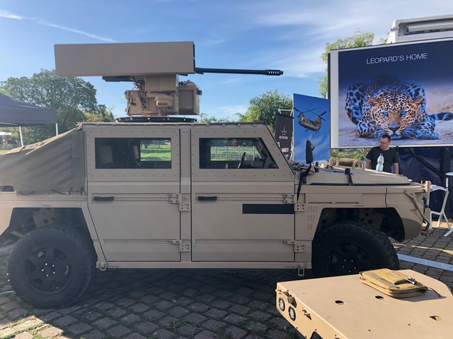 Das GRF-Fahrzeug auf dem KSK-Symposium 2022