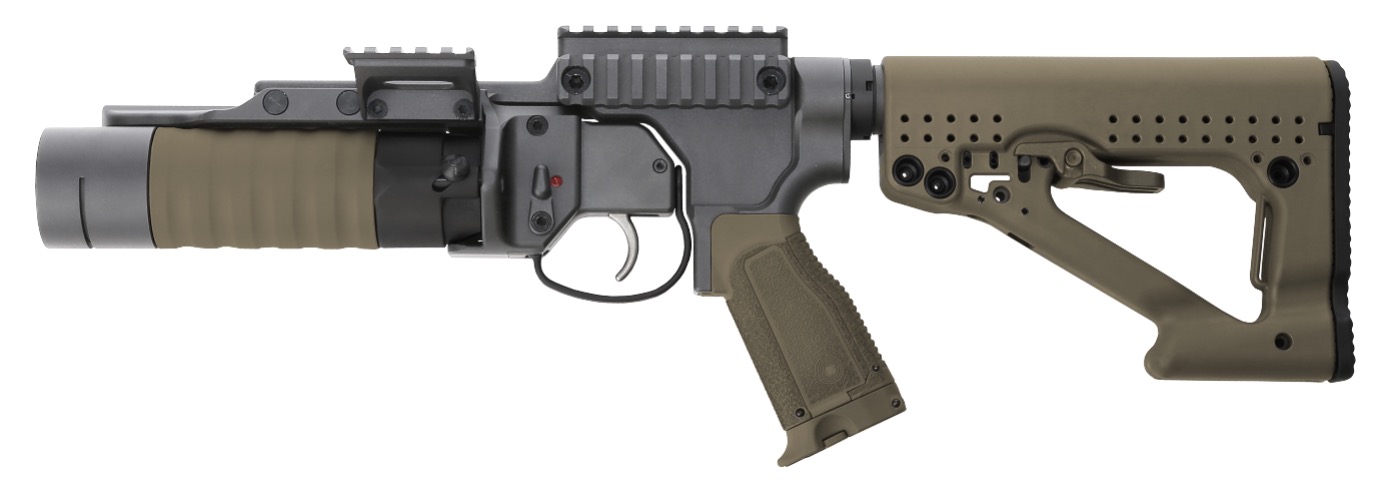 Anbau-Granatwerfer: Der Granatwerfer Steyr GL40