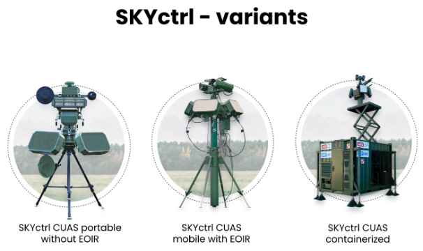 Die verschiedenen Varianten des C-AUS SKYctrl Systems. (Grafik- APS)