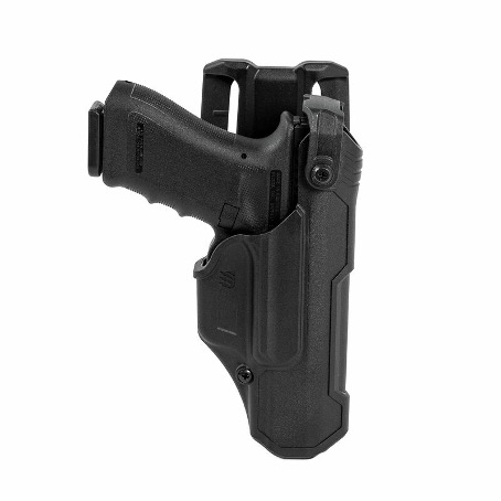 Ein Pistolenholster aus der T-Series der Marke Blackhawk, wie die belgische Bundespolizei ihn bestellt hat.