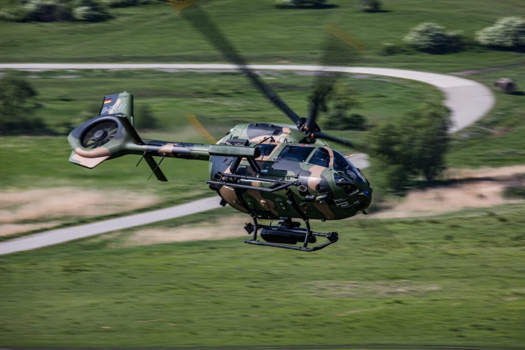 Die Bundeswehr erhält bis zu 82 neue Kampfhubschrauber vom Typ H145M.