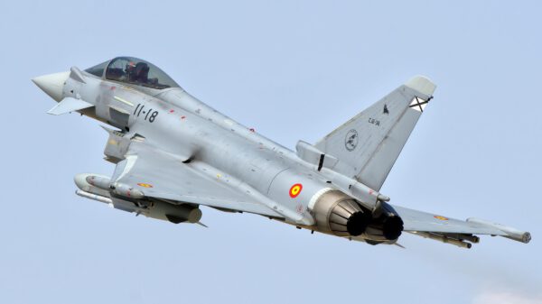 Digitale Luftwaffe: Spanischer Eurofighter. (Foto: Indra)