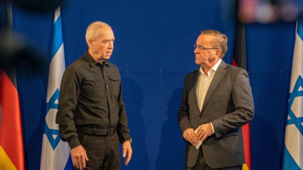 Unterstützung für Israel: Verteidigungsminister Boris Pistorius auf Solidaritätsbesuch bei Amtskollege Yoav Galant.