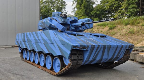 Der Leopard 1 in der Luftverteidigungsversion, die FFG auf den Namen Condor taufte.