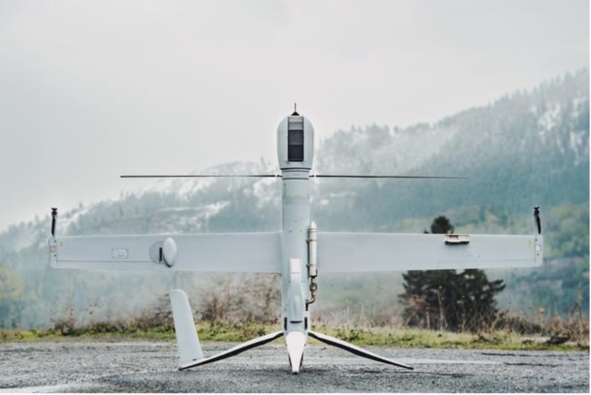 US-Drohnenhersteller Aerovel Flexrotor-Drohne. (Foto: Aerovel)