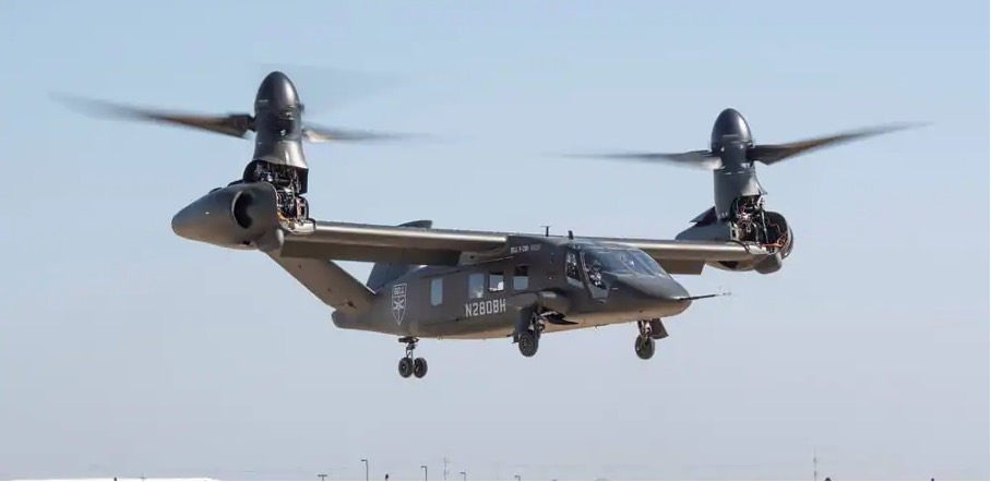 Safran soll die Stromerzeugung übernehmen. Ein V-280 Valor von Bell. Auch FLRAA soll ein Senkrechtstarter werden.