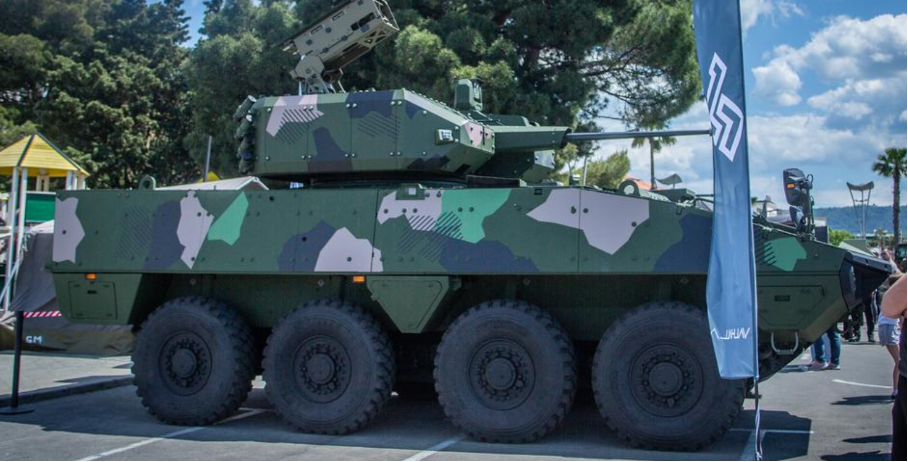Erstmals vorgestellt – Slowenischer Patria 8x8 XP mit 30 mm-Bewaffnung vorgestellt