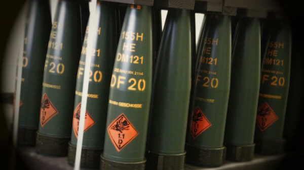 Munition Großauftrag für Rheinmetall-wieder ein NATO-Kunde, der Artilleriemunition bestellt.