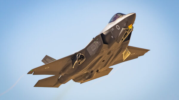 Israels F-35 „Adir“ sind mit Vorrichtungen für eine externe Bewaffnung ausgerüstet.