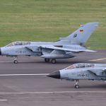 Laserblendung eines Tornados in Nörvenich