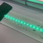 Flexibles Beleuchtungskonzept von SETOLITE leuchtet grün in Ingolstadt.