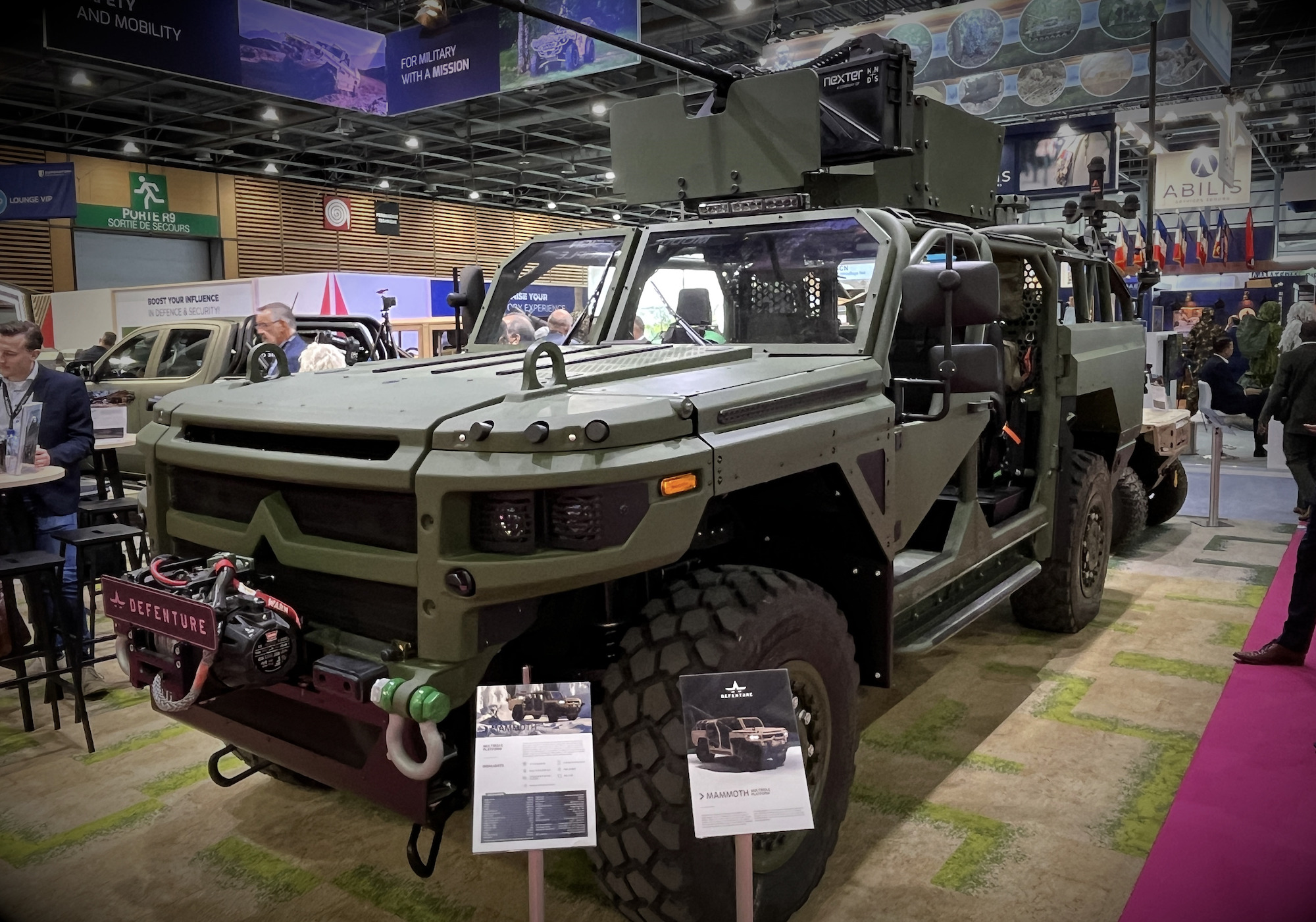 Das Fahrzeugsystem AGF 2/UFK MAMMOTH.