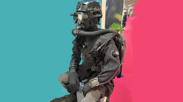 So wird er aussehen: der Rebreather MCM100 von Avon Protection für neuseeländische Marinetaucher.