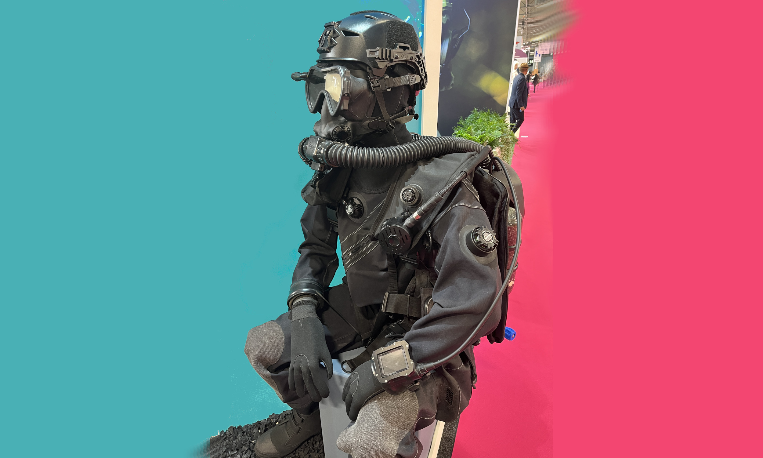 So wird er aussehen: der Rebreather MCM100 von Avon Protection für neuseeländische Marinetaucher.