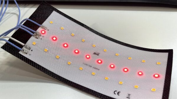 Ein flexibler LED-Streifen aus dem FLEXILIGHT-Konzepts.